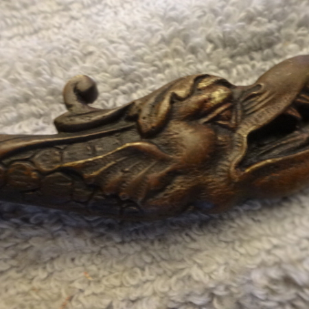 Original Figural Hall Tree Hooks