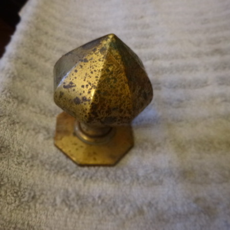 Original Bronze Center Door Knob