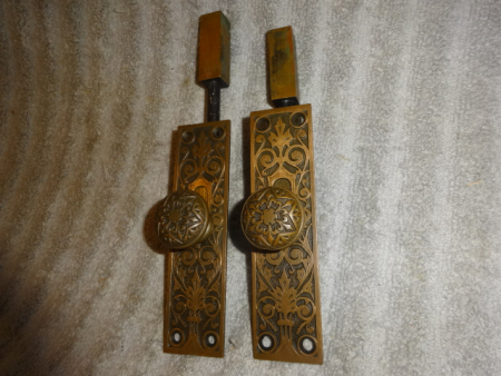 Hard to Find Russell and Erwin Antique Flush Bolts