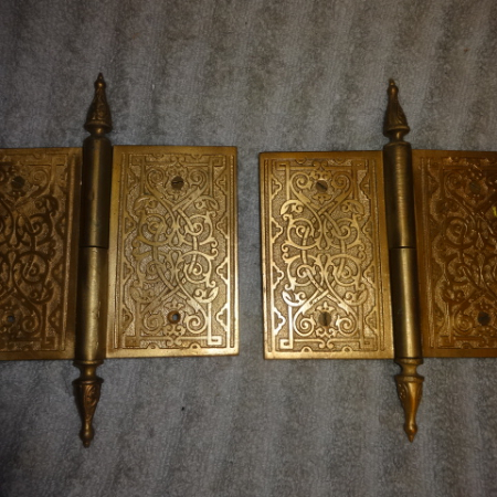 Original Victorian Door Hinges by Hopkins & Dickenson