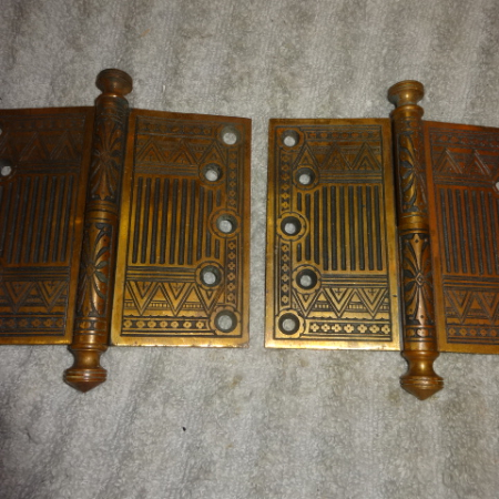 Antique Door Hinges by Corbin