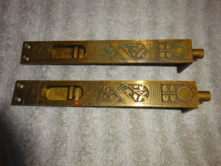 Antique Flush Bolts by Nashua