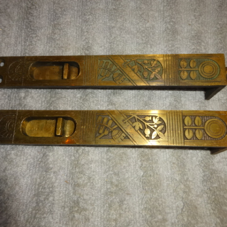 Antique Flush Bolts by Nashua