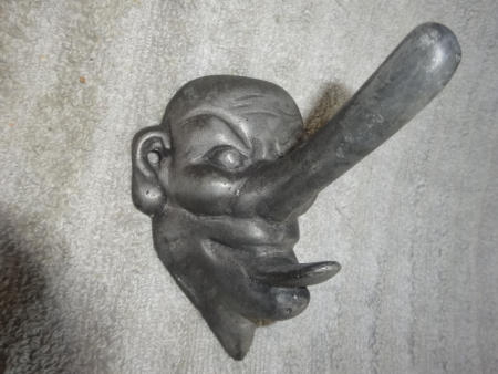 Antique Figural Coat Hook