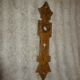 Antique Figural Door Plate by Norwalk