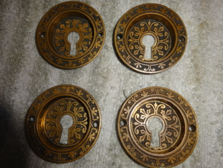 Original Pocket Door Plates