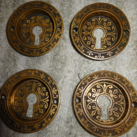Original Pocket Door Plates