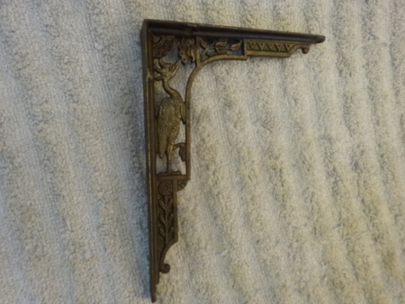 Antique Victorian Shelf Bracket by Corbin