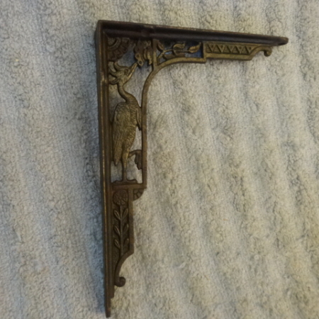Antique Victorian Shelf Bracket by Corbin